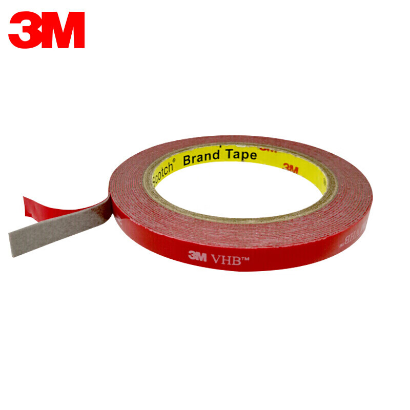 3M double-sided tape strong ETC double-sided tape for automobiles and homes with high temperature resistance 10MM wide 3M long 0.8MM thick 5608 single roll