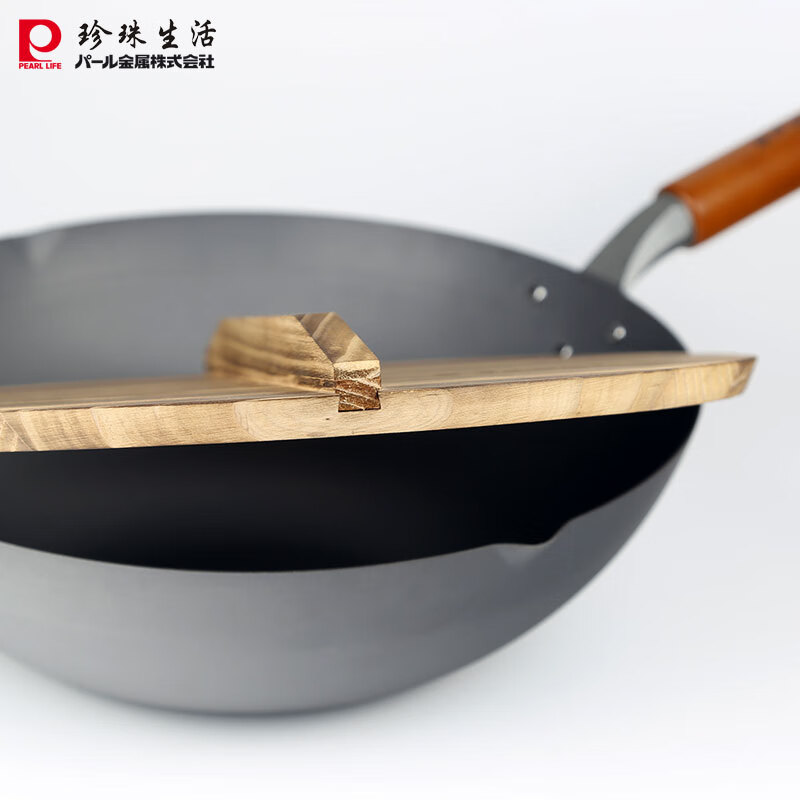 Pearl Life Wooden Lid Handmade Fir Pot Lid Pearl Life Fir Wood Lid 30/33/36/39/42cm Dark Brown 42cm