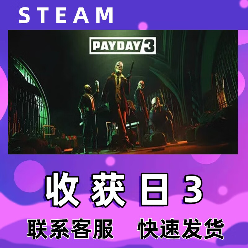 STEAM PC Genuine PAYDAY 3 Action Cooperation First Person 3D Shooting Payday 3 PAYDAY 3