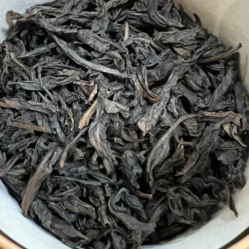 Butterfly brand seven-year-old rock tea Wuyi rock tea strong-flavor oolong tea aged tea canned loose tea 70g 1 can