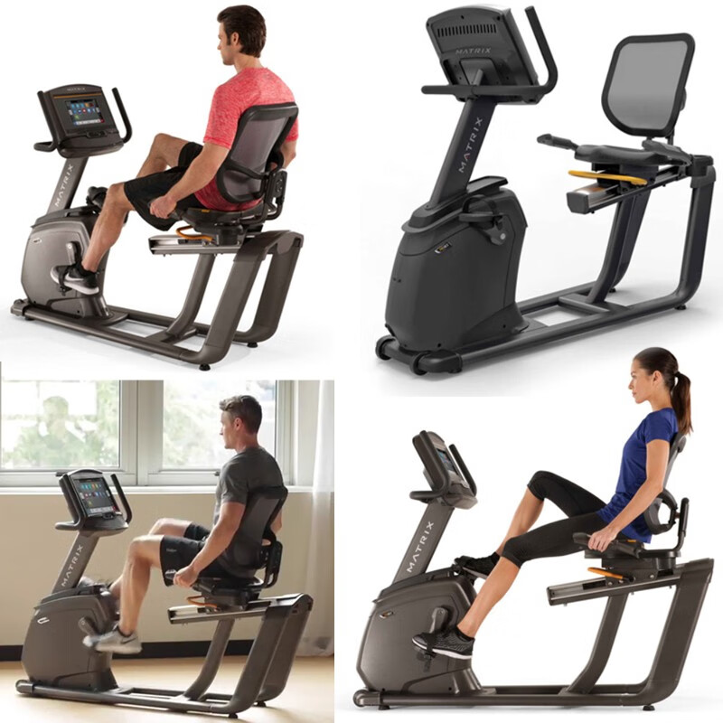 JOHNSON Recumbent Exercise Bike R30 Household Silent Indoor Lazy Bike Sports and Fitness Equipment for the Elderly Villa Selection R30XR LCD Screen