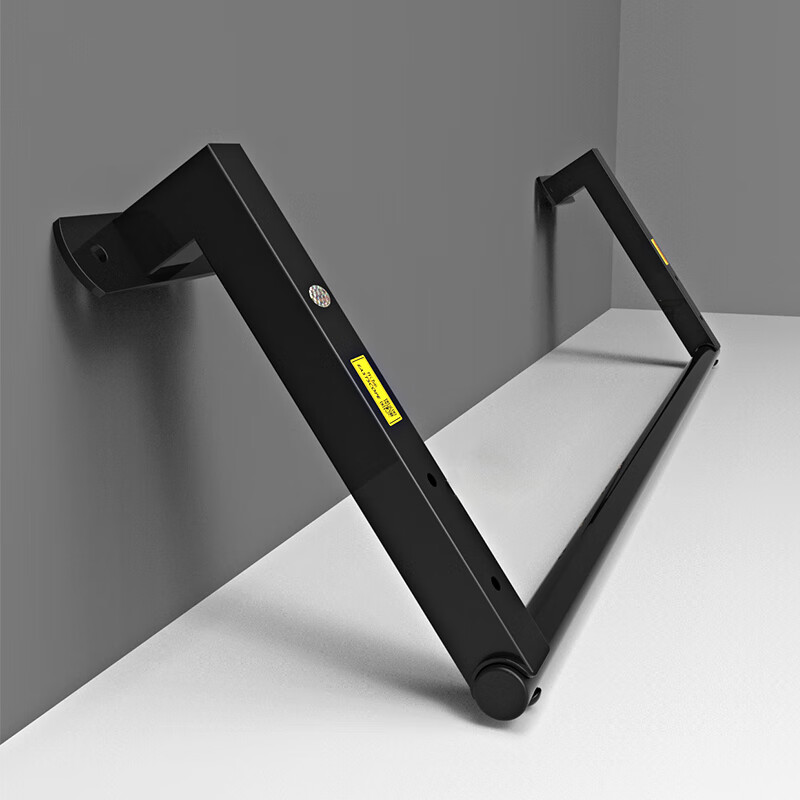 EASTSCOPE crossbeam side-mounted aisle lengthened pull-up single lever indoor wall fitness exercise single and parallel bars for home use K133-3 119cm straight bar/black steel