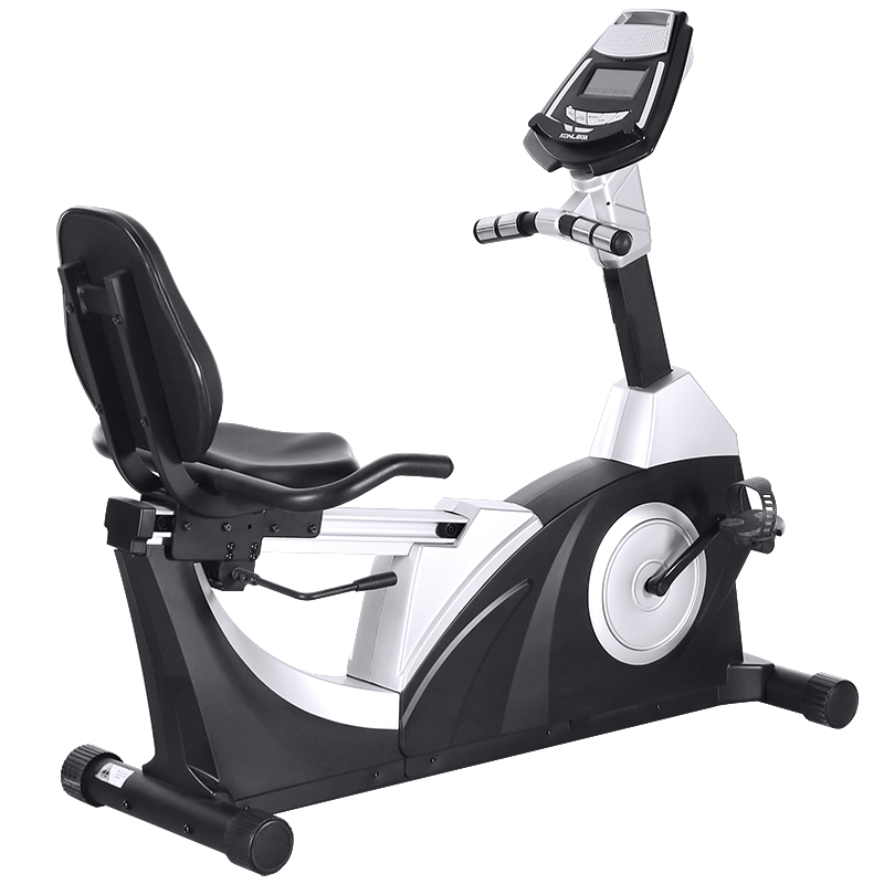 Jason (LEDONG) spinning bicycle home commercial horizontal exercise bike indoor bicycle elderly sports fitness equipment bicycle 16-speed electromagnetic control delivered to the floor including installation