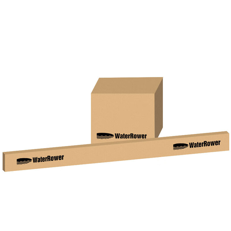 WaterRower imported from the United States, household commercial water resistance rowing machine, aerobic fitness equipment M1 high and low aluminum alloy M1 low silver white standard model