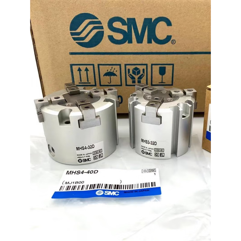 GJXBP original SMC three-claw finger cylinder MHSL3MHS234-162025D3240 MHS3-80D
