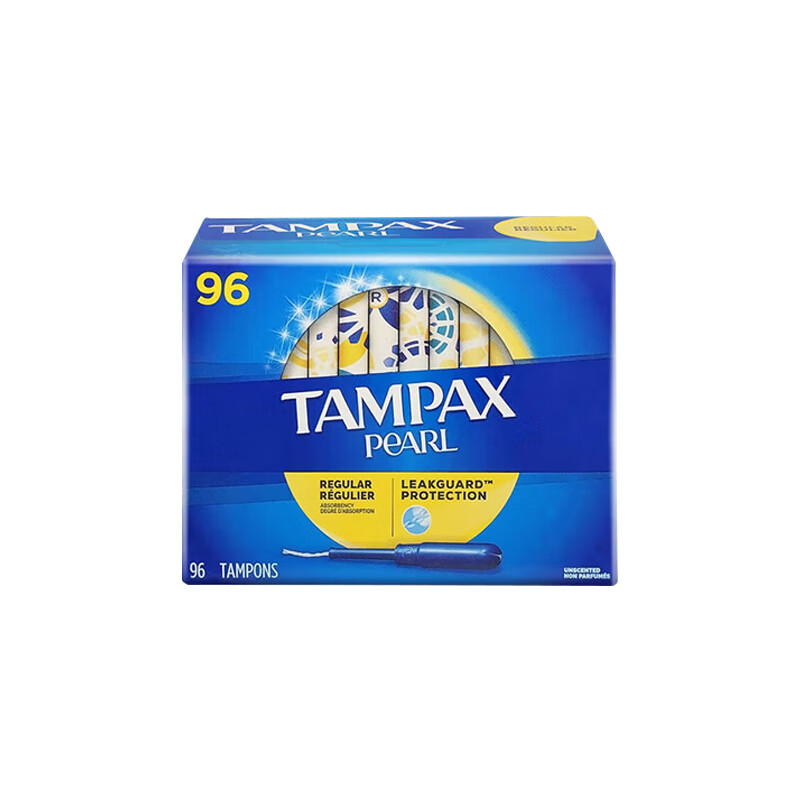 Tampax Canada imported long duct pure cotton tampons 96 pack normal flow sanitary napkins