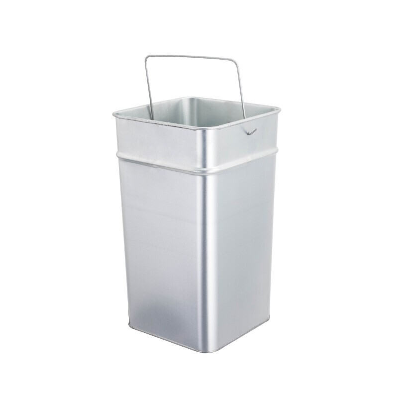 Supercloud (Shukou) hotel trash can ashtray stainless steel lobby vertical outdoor hotel fashion with inner bucket corridor with ashtray ash bucket square bucket A-178B rose gold