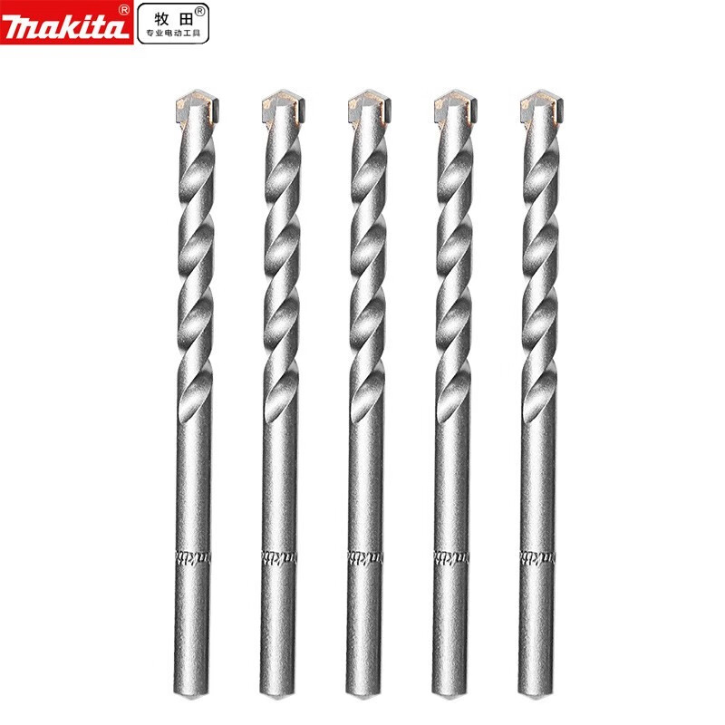 Makita pre-sale Makita masonry drill bit set 17-piece combination impact drill hand drill set D-53693 impact drill bit 7X100 (5 pieces) D-16508