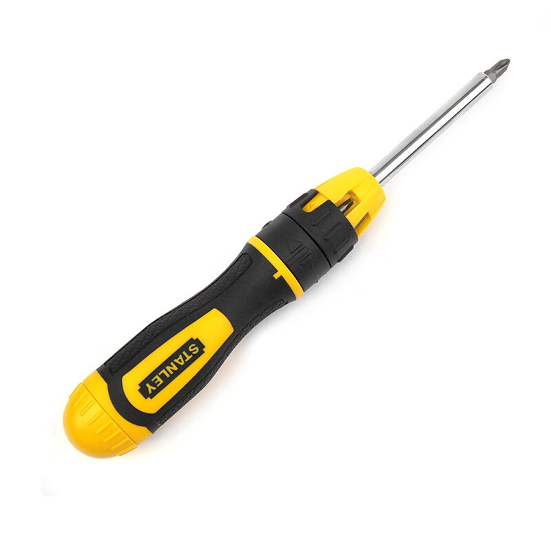 Stanley (STANLEY) 11-piece set of ratchet head screwdrivers household multi-functional cross-shaped shaped screwdriver STHT68010-8