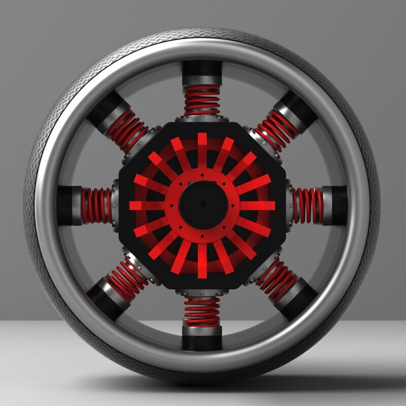 FEEBO Feibo Abdominal Wheel Automatic Rebound Abdominal Muscle Wheel Intelligent Counting Silent Abdominal Roller Giant Wheel Abdominal Strengthening Abdominal Roller Burgundy Shock Absorbing Type