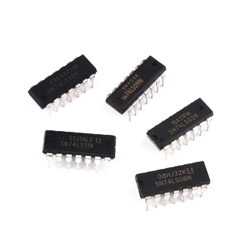 SN74LS00 01 02 03 04 05 06 07 08 09 10 11 14 N chip DI SN74LS08 package DIP-14