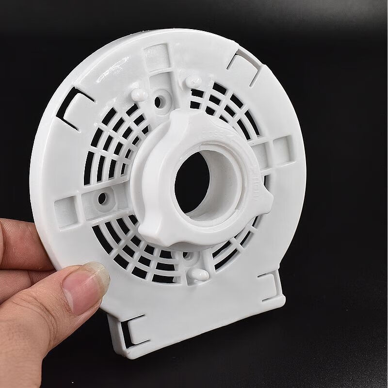 Universal electric fan floor fan motor motor back cover protective cover shell fixing nut motor protective cover accessories front baffle + nut black model