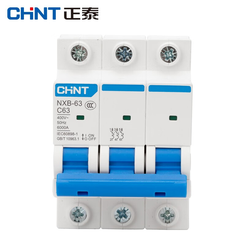 Chint (CHNT) air switch NXB-63C household small circuit breaker air switch DZ47 upgraded version 25A 1P