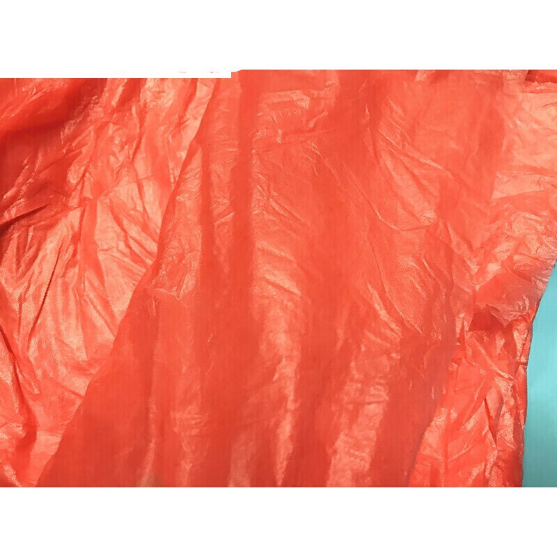 Chuge high-quality disposable tablecloth disposable tablecloth imitation silk large thickened plastic tablecloth hotel wedding banquet 10 pieces red 2.4X2.4 meters medium thickness