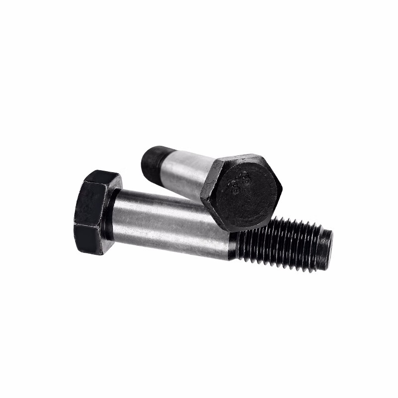 Jishuo 8.8 grade reamed hole GB27 external hex plug screw reaming bolt M8/10/12/14/16/20 M20*100