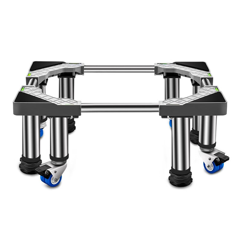 Yushang Bomei double-cylinder semi-automatic washing machine base heightening washing machine mobile base frame bracket base base heightening 4 feet 4 wheels (total height 35cm) gray L24+G30