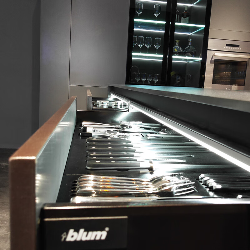 Kallia Emilia series stainless steel cabinets 304 all steel integrated kitchen cabinet customization