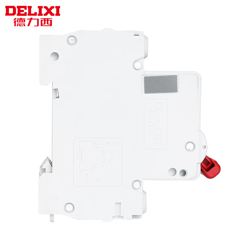 DELIXI household air switch micro circuit breaker overload protector main switch air switch DZ47s C type 2P 63A