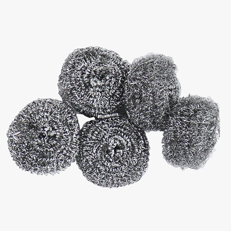 Hasdick Steel Ball 18g 100 pcs/pack Canteen Kitchen Steel Ball Stainless Steel Cleaning Ball Metal Rust Removal Steel Ball HK-601