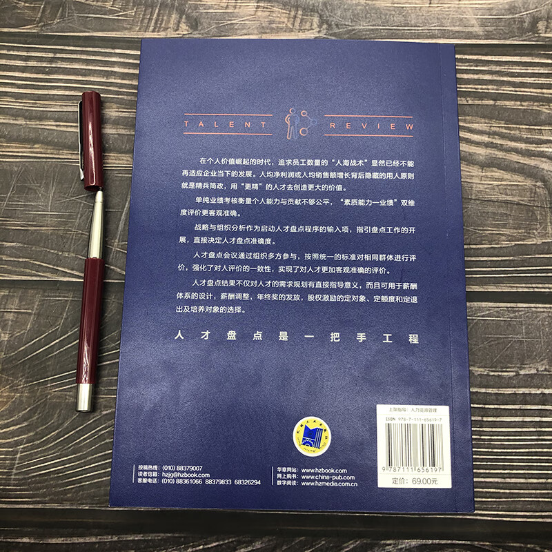 Talent inventory: inventory of human efficiency and profits