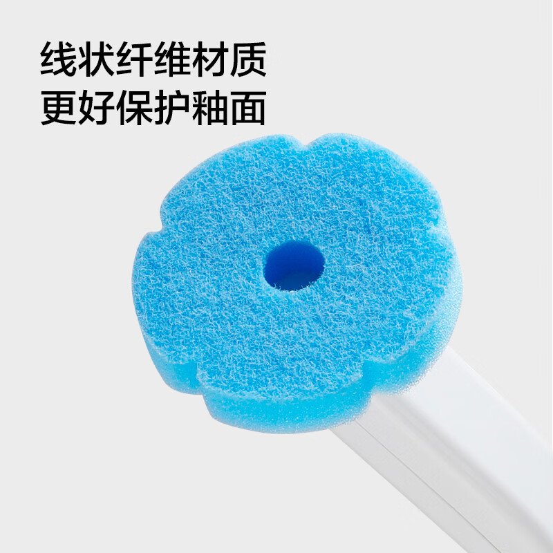 Made in Tokyo, Weijing disposable toilet replacement brush heads, 12 packs, disposable disposable toilet brushes come with cleaning fluid