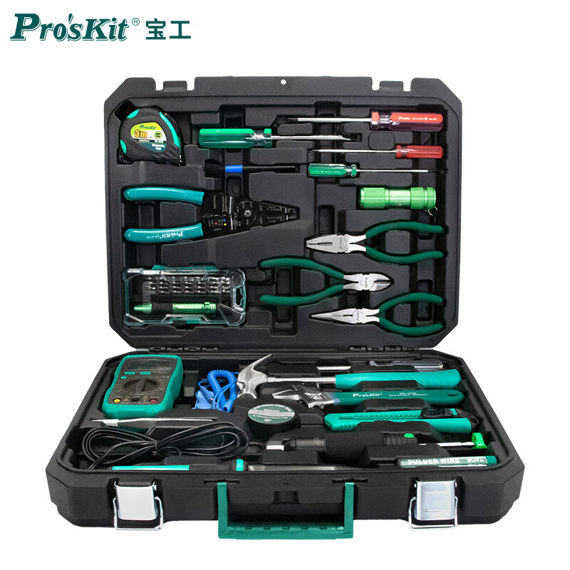 Baogong (Pro sKit) PK-2052 Household/Repair/Tool Set Multifunctional Telecommunications Tool 52-piece Set
