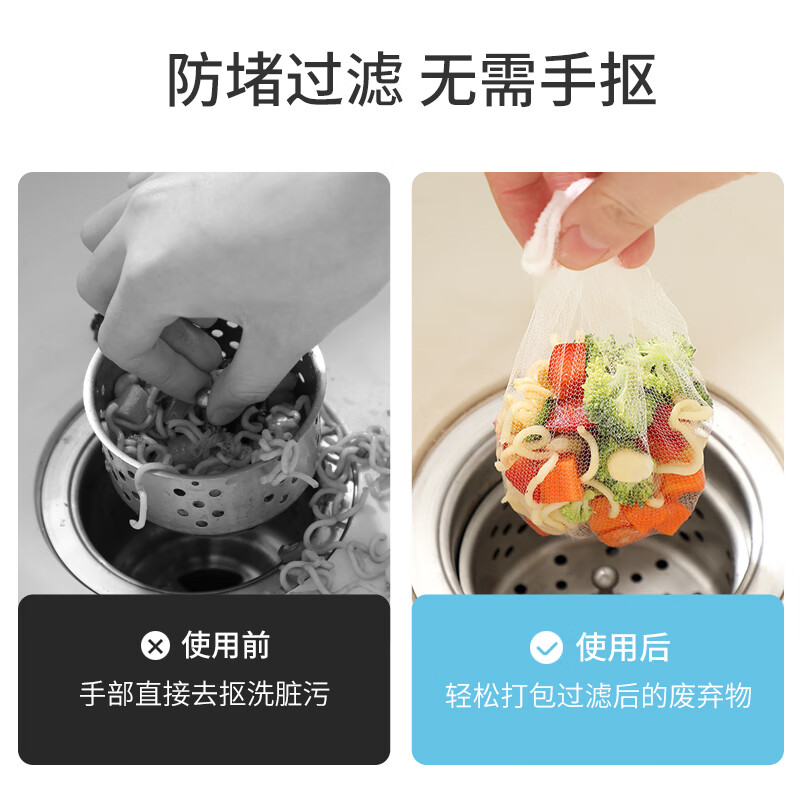 Meliya sink filter 100 pieces disposable kitchen sewer pool floor drain screen