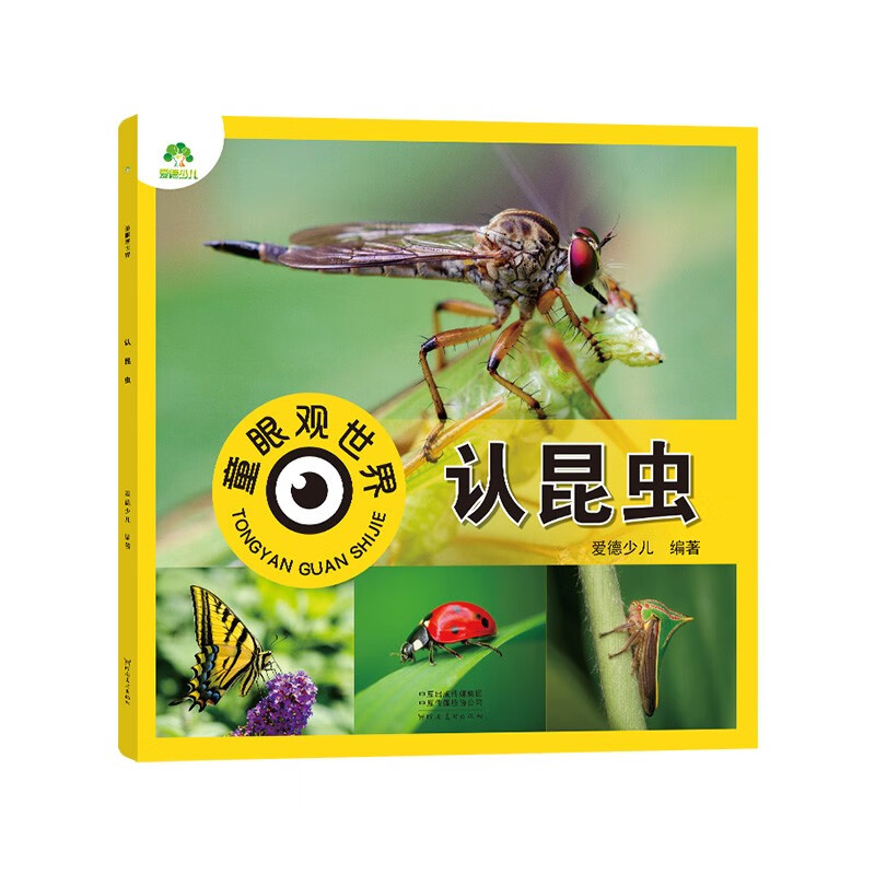Recognize insects and see the world through children's eyes. Children aged 0-3-6-9 look at pictures and recognize objects. Encyclopedia of cognition