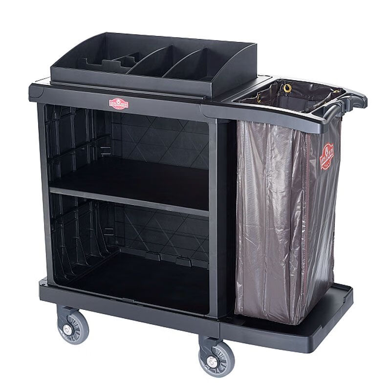 Southern bilateral service vehicle hotel room work linen vehicle room entrance hand push collection vehicle cleaning cleaning vehicle unilateral shuttle flexible universal