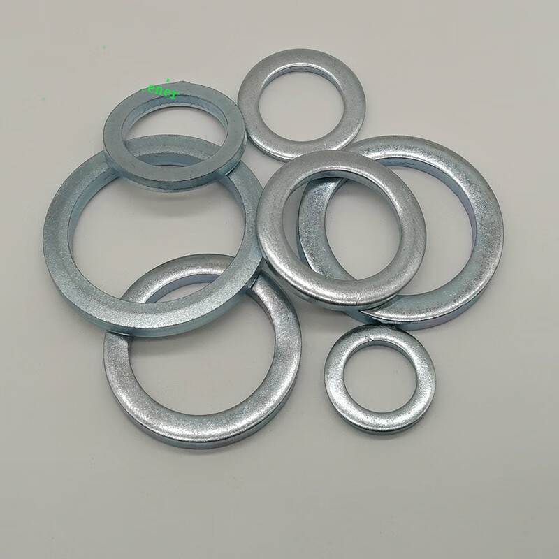 Taishilon GB/T97.3 flat washer for pin pin washer galvanized narrow edge thick flat washer M10M12M14M16M20 nominal inner diameter*outer diameter*thickness (quantity)