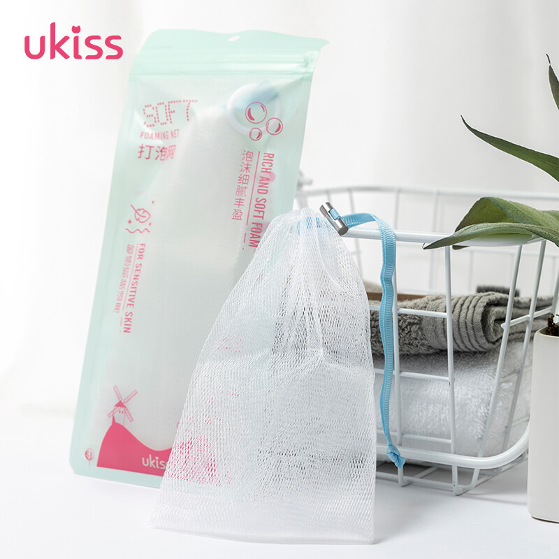 Ukiss (ukiss) gentle foaming net classic model bath and face travel handmade soap facial cleanser foaming foaming net