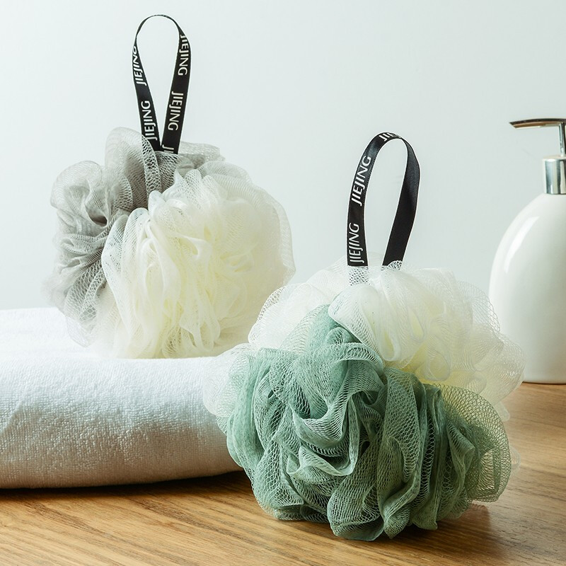 Mufan high-end bathroom products, bath towel, large bath ball, strong back strip, bath towel, bathing utensils, high-end bath towel - green 1 piece