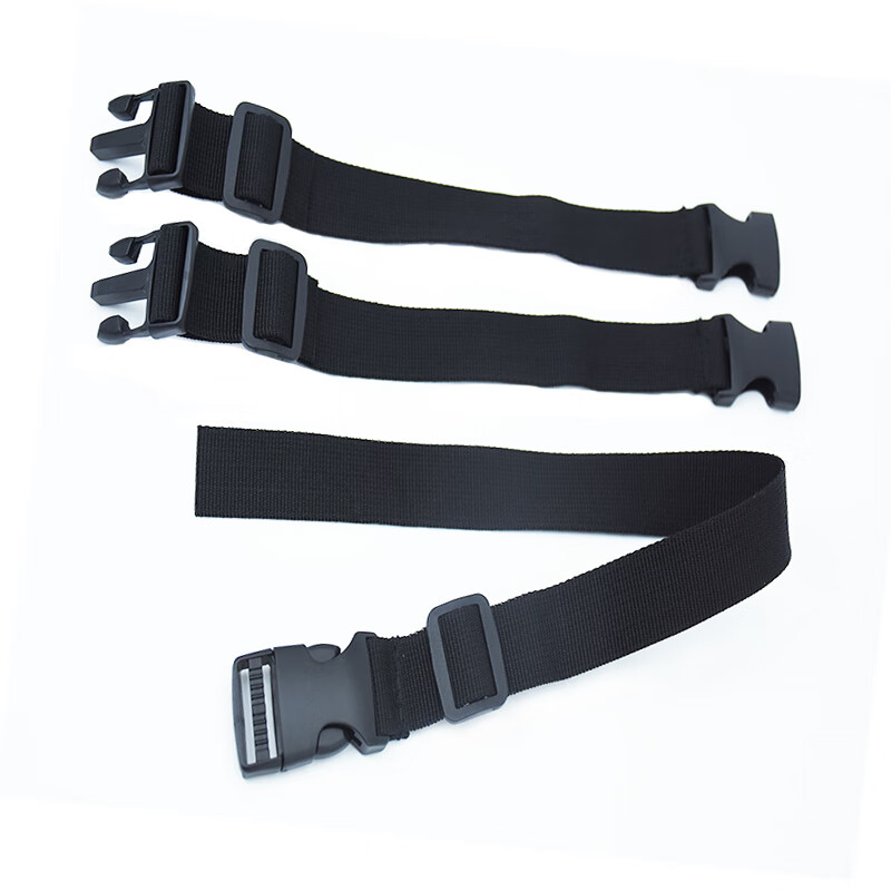Buckles, non-elastic buckle straps, adjustable woven straps, plastic multi-functional fixed storage straps, backpacks, non-elastic buckle straps, 2.5CM wide * 1 meter * 1 piece