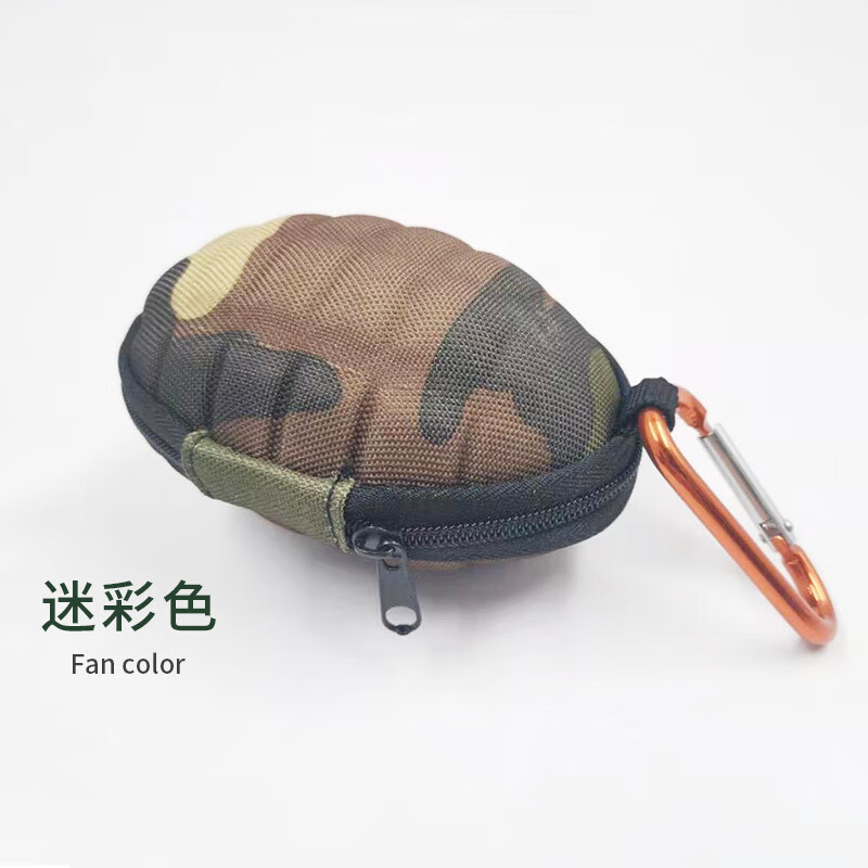 Chongsukei2022 car key bag mini female change EVA bag multi-function key bag bag camouflage color 2