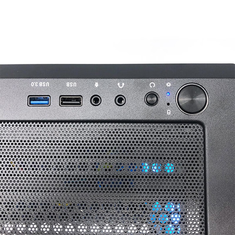 Ningmei Ruilong i5 12400F/3060/4060/6700XT e-sports game live broadcast chicken desktop assembly computer host complete machine 1 5600G/16G/512 play LOL/editing host + 24-inch brand new monitor quasi-new