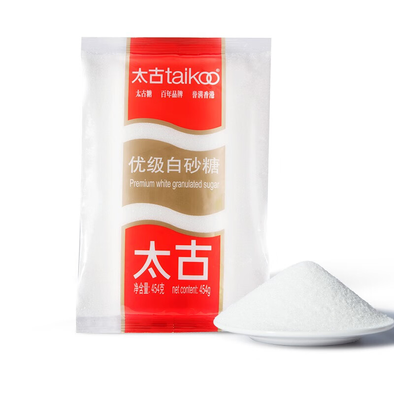 Taikoo premium white sugar 454g table sugar white sugar kitchen sugar table sugar fine sugar baking household