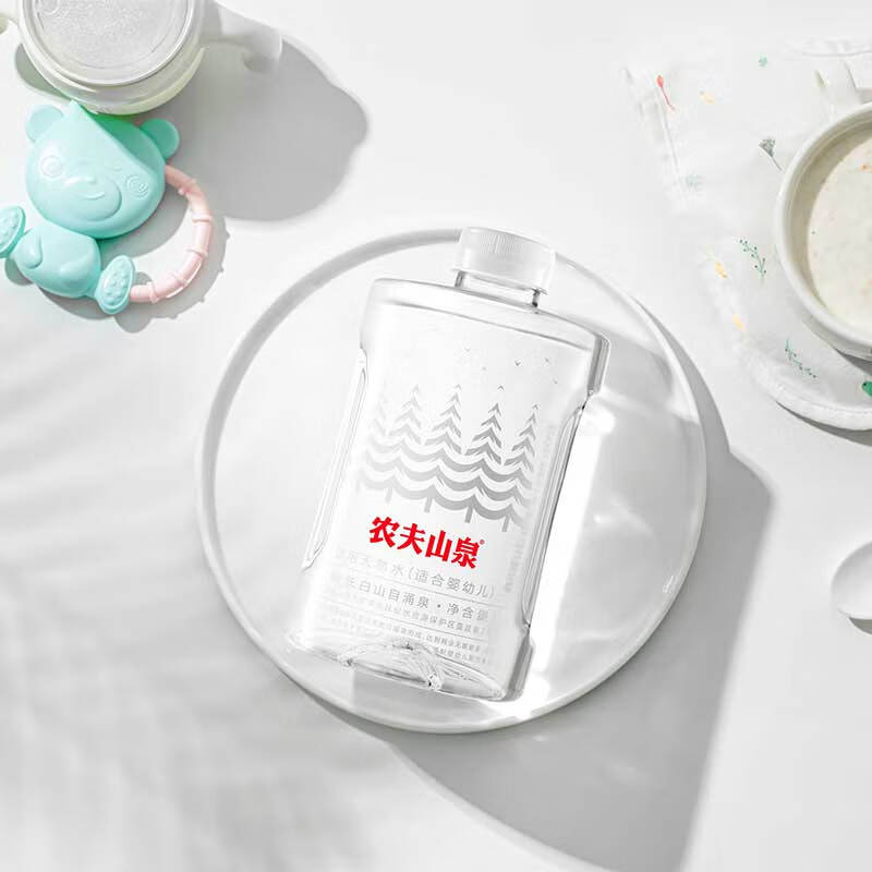 Nongfu Spring Drinking Water Natural Drinking Water (Suitable for Infants and Young Children) Low Sodium 1L*8 Bottles Full Box