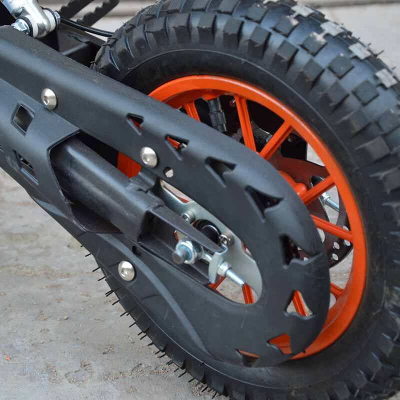 Langchuang (LANGCHUANG) two-stroke children's motorcycle pull start motorcycle off-road vehicle entertainment adult mini racing fuel model blue