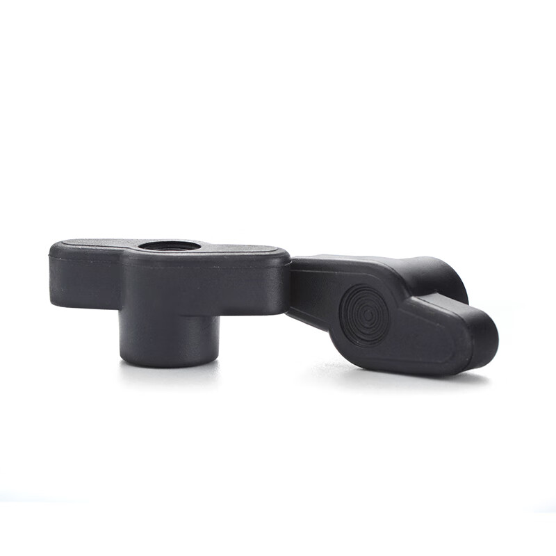 Jinggong plastic one-word hand screw nut copper inner tooth plastic one-word handle nut nut handwheel handle screw m5 one