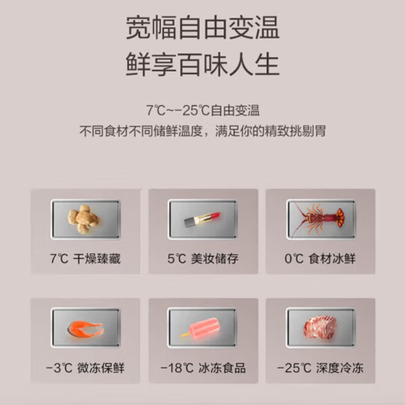 Panasonic refrigerator NR-W472 series 58cm ultra-thin embedded, variable frequency air cooling, Nanoyi