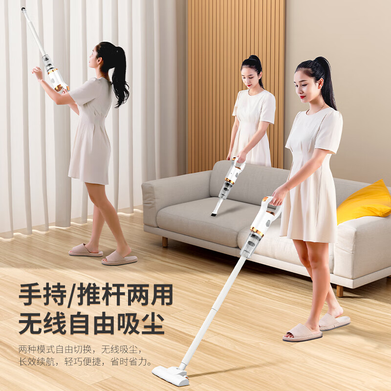 NIYEVN suction and mopping all-in-one wireless vacuum cleaner home car pet hair handheld large suction vacuum mopping all-in-one machine top ten ranking dry suction and moisture mopping three-in-one appliance subsidy exclusive model 15KPa large suction power