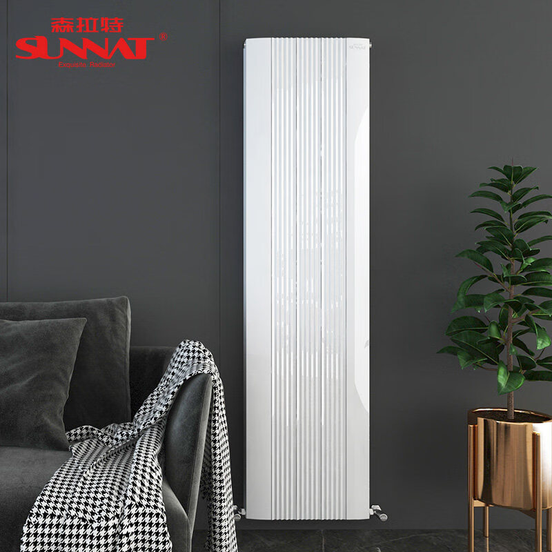 Senrat copper-aluminum composite radiator household water heating radiator anti-smoke wall radiator household wall-mounted center distance 1200mm-height 1240mm