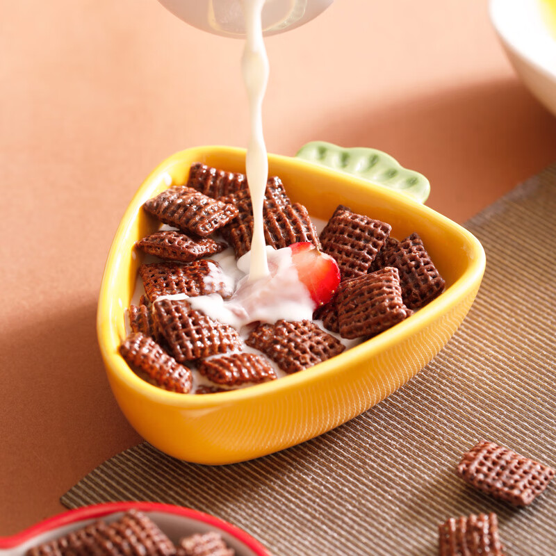 Kellogg's imported cereal crisps 300g/box children's nutrition chocolate cocoa cereal crisp ready-to-eat cereal breakfast afternoon tea