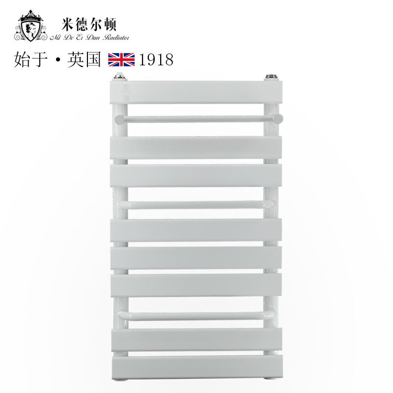 Middleton copper-aluminum composite radiator wall-mounted fin radiator bathroom plumbing rack radiator copper-aluminum back basket height 600*400 center distance