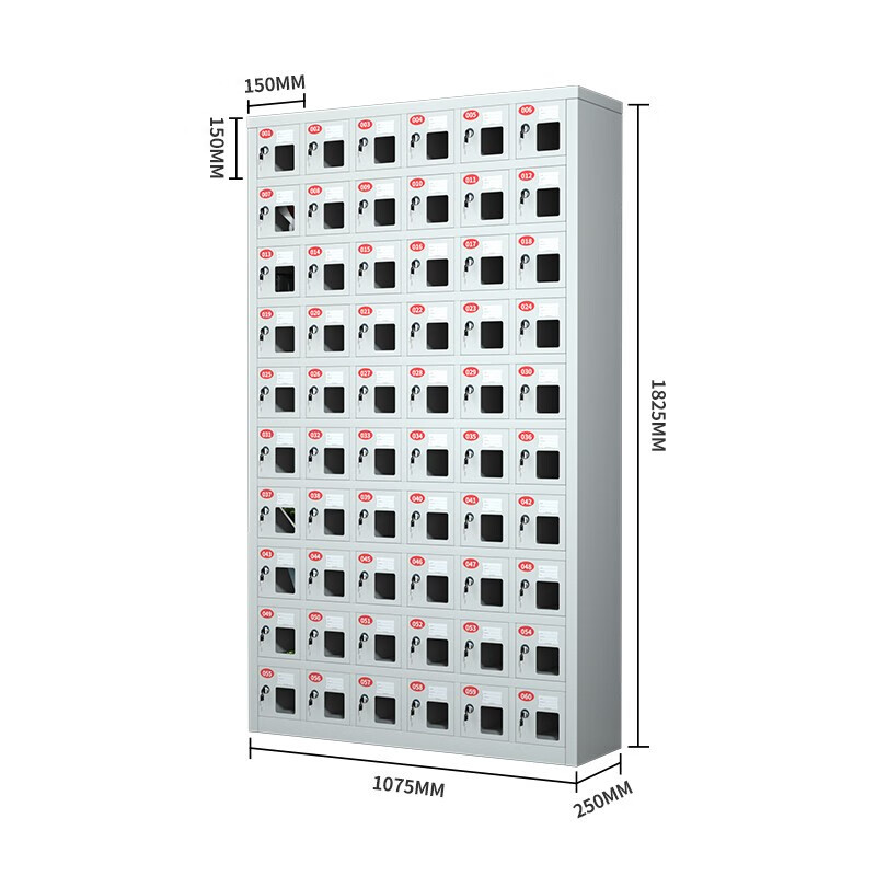 Jingdu mobile phone storage cabinet factory unit mobile phone storage cabinet locker electronic equipment storage cabinet 60 door storage can be customized