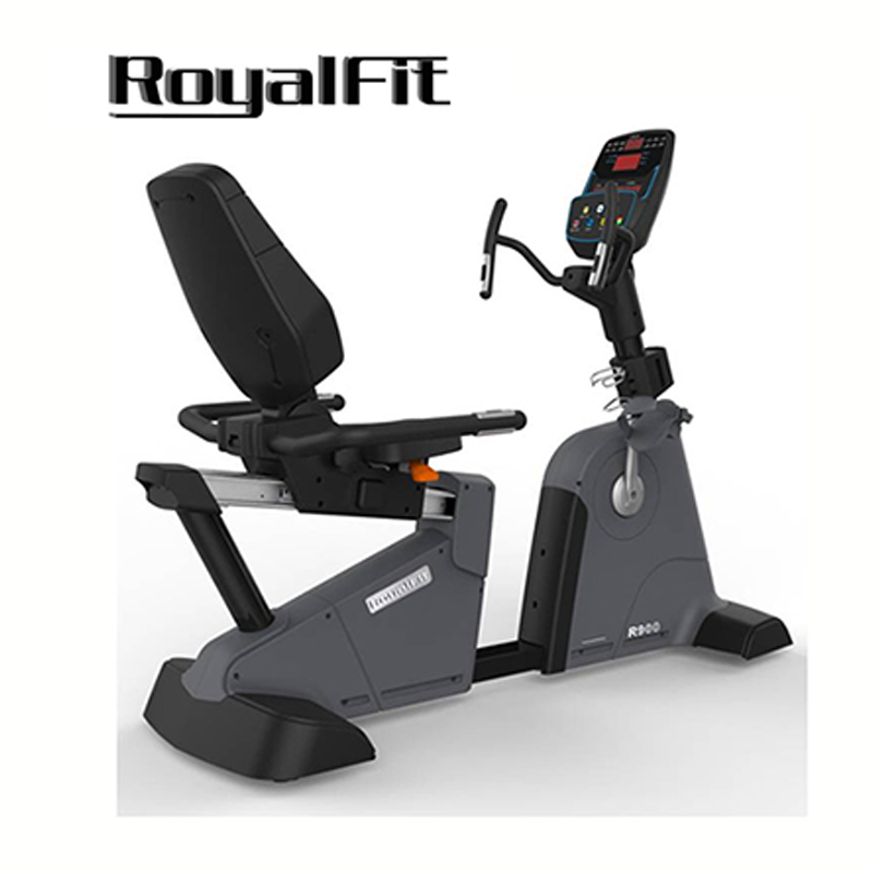 Luo Feijian (RoyalFit) RoyalFit Luo Feijian R900 imported horizontal exercise bike gym equipment wholesale
