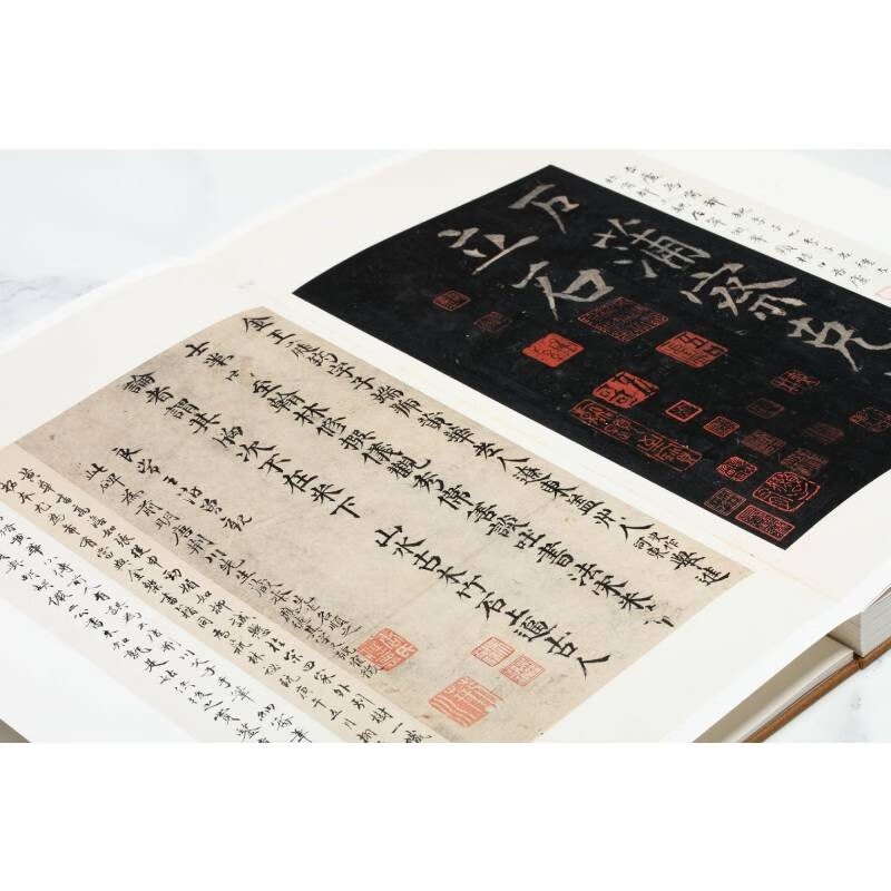 A series of rare books on stele and calligraphy collected by the Shanghai Museum. Reconstruction of the stele in the Temple of the First Lord of Shu.