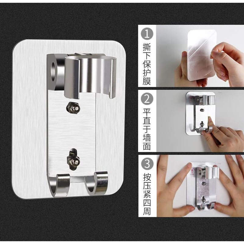 Jiumu Wangshijia 304 stainless steel pressurized spray gun faucet flush gun bathroom toilet companion toilet high pressure flushing set spray gun + 2 meters explosion-proof shower pipe