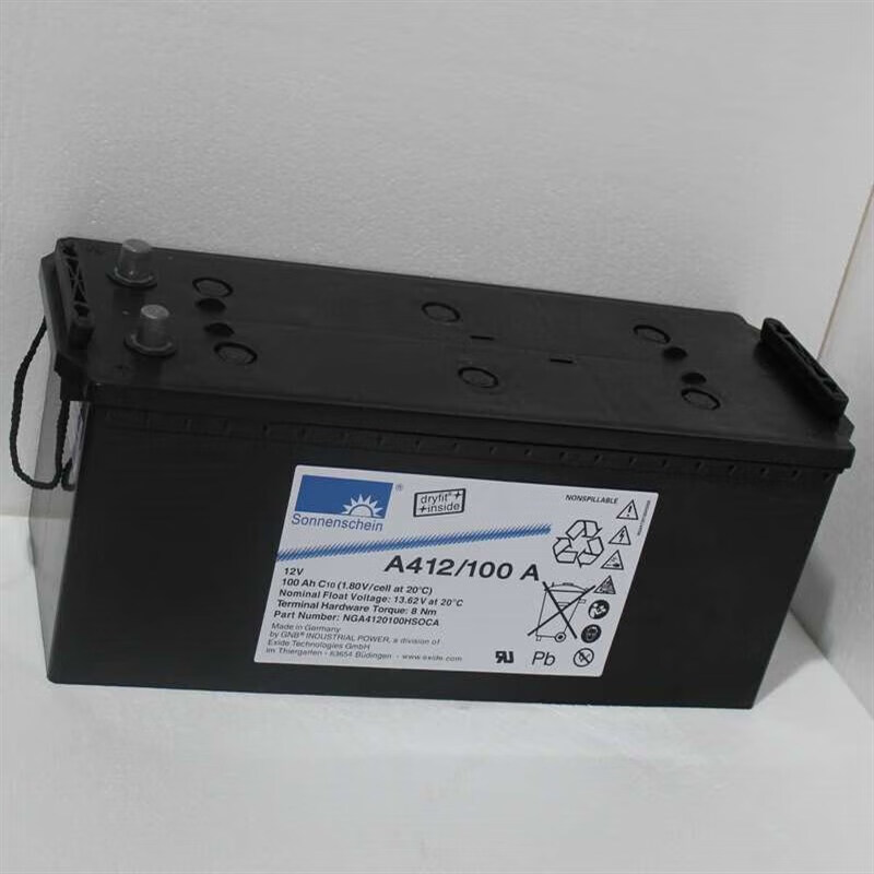 Sonnenschein German sunshine battery A412/100A 12V100AH gel battery black