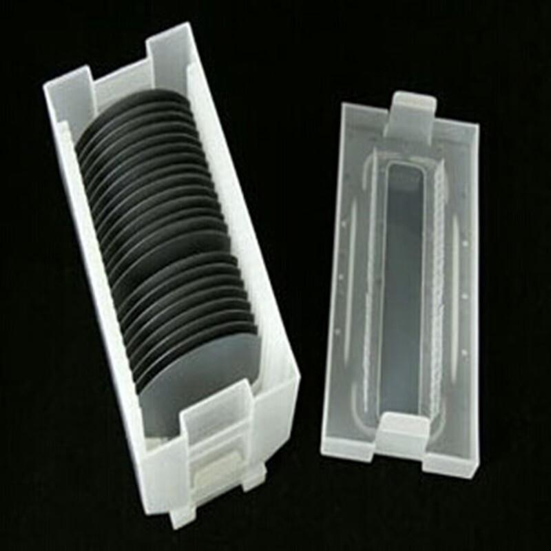 2-12 inches 25-piece silicon wafer packaging box/wafer jam box/wafer boat box/wafer box/sample protection box 4-inch brand new dust-free silicon wafer box